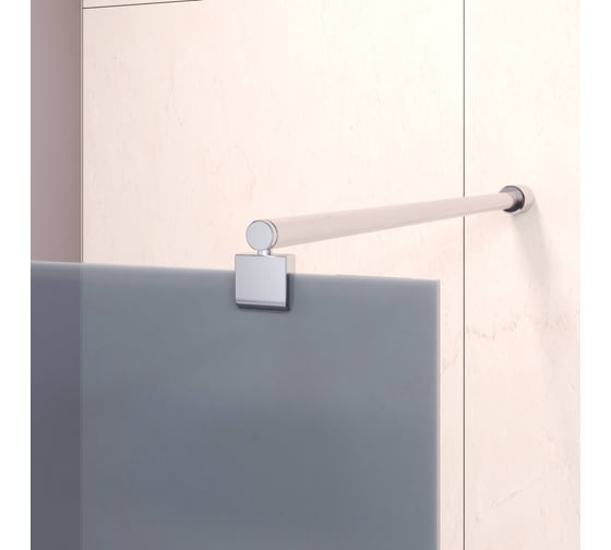 Шторка на ванну RGW 90*150 SC-051 хром, тонированное(серое) стекло 8 мм, Easy 351105109-31