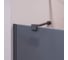 Шторка на ванну RGW 90*150 SC-150-B черный, тонированное(серое) стекло 6 мм, Easy 351115009-34 2