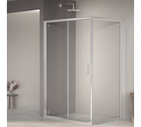 Душевой уголок RGW 80*100*190 PA-245, прямоугольник, хром, прозрачное стекло 6 мм, Easy Clean 410824580-11