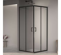 Душевой уголок RGW 70* 70*195 PA-030-B, квадрат, черный, прозрачное стекло 6 мм, Easy Clean 3508103077-14