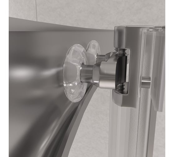 Душевой уголок RGW 90*90*190 PA-51, полукруг, хром, прозрачное стекло 6 мм, Easy Clean 02085199-11