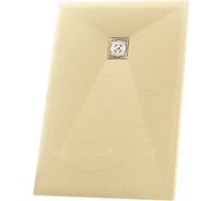 Душевой поддон RGW 100х120х2,5 ST-0120Be бежевый/прямоугольный O 90 мм, каменный 16152012-03