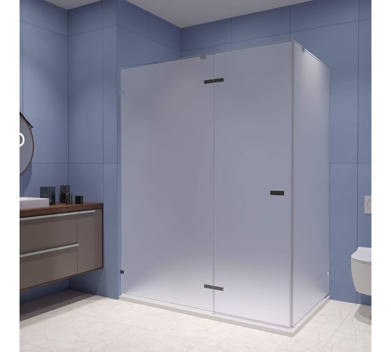 Душевой уголок RGW 100*90*200 SV-040, прямоугольник, хром,Матовое/8 мм (2 уп.) 353204009-21