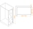 Душевая перегородка RGW 70*195 WA-002 Хром/Тонированное(серое)/6 мм (Easy) 35100207-31 2