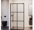 Душевая перегородка RGW 100*200 WA-11-B Чёрный/Прозрачное(Принт)/8 мм (Easy) 32101110-84 3