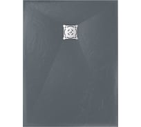 Душевой поддон RGW 70х170х2,5 ST-0177G графит/прямоугольный O 90 мм, каменный 16152717-02