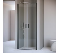 Душевая дверь RGW 90*195 PA-104-B Чёрный/Прозрачное/6 мм (EasyClean) 060810409-14