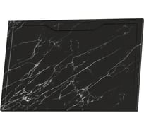 Душевой поддон RGW 80х100х3,5 STE-108MB черный мрамор/прямоугольный, каменный (S-14) 52342810-14