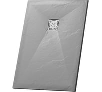 Душевой поддон RGW 80х110х2,5 ST-0118Co бетон/прямоугольный O 90 мм, каменный 16152811-10