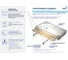 Душевой поддон RGW 80х80х3,5 h22 STYLE трапеция O 60 мм (FW5-8) 16180588-11 3
