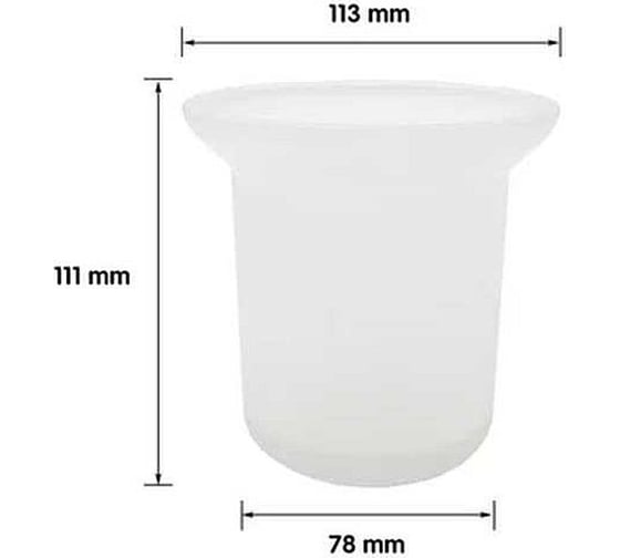 Колба Bath Plus (стекло) 3902