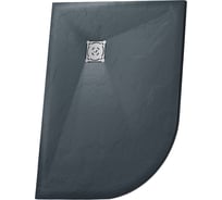 Душевой поддон RGW 90х120х2,5 ST/AR-0129G графит/асимметричный O 90 мм, каменный 16154129-02R