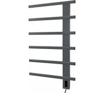 Полотенцесушитель электрический РЭМО ЭПС 500х900НС Е6Э, универс.подключение (правое), графит матовый 101009