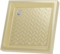Душевой поддон RGW 90*90*10 CR-099-WG золотой, квадрат, 60 мм, керамический 19170199-08