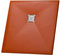 Душевой поддон RGW 90*90*2,5 ST-0099Tr терракот, квадрат, 90 мм, каменный 16152099-11