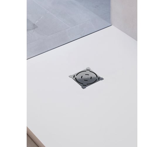 Душевой поддон RGW 90*90*2,5 ST-0099W белый, квадрат, 90 мм, каменный 16152099-01
