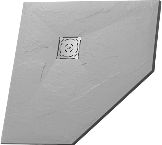 Душевой поддон RGW 90*90*2,5 ST/T*-0099Co бетон, трапеция, 90 мм, каменный 16155099-10