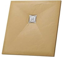 Душевой поддон RGW 90*90*2,5 ST-0099De пустыня, квадрат, 90 мм, каменный 16152099-13