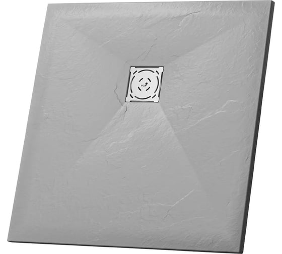 Душевой поддон RGW 90*90*2,5 ST-0099Co бетон, квадрат, 90 мм, каменный 16152099-10
