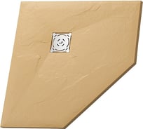 Душевой поддон RGW 90*90*2,5 ST/T*-0099De пустыня, трапеция, 90 мм, каменный 16155099-13