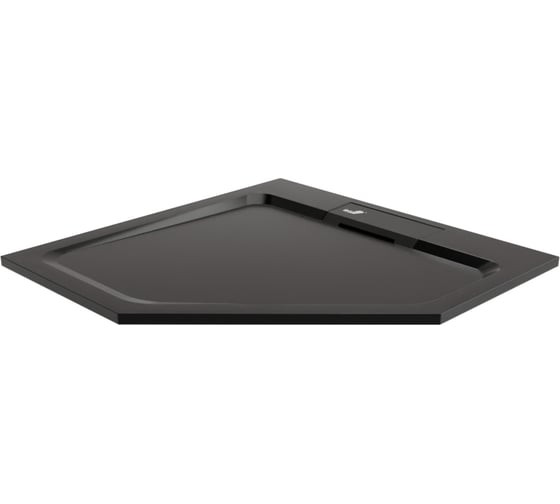 Душевой поддон RGW 90*90*3 STA-61 черный, трапеция 16330599-04