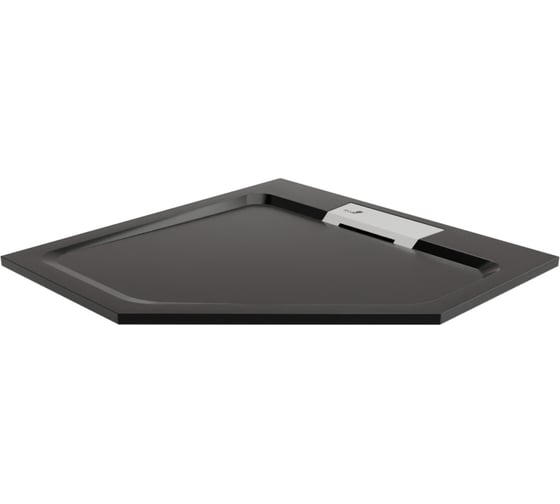 Душевой поддон RGW 90*90*3 STA-61 черный, трапеция 16330599-04