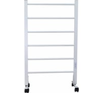 Полотенцесушитель электрический РЭМО ЭПС 500х800НП Н6Э, с колесами, белый матовый 101023