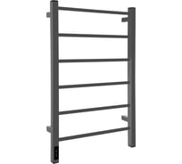 Полотенцесушитель электрический РЭМО ЭПС 500х800НС Н6Э, универс.подключение (левое), графит матовый 101049
