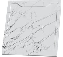 Душевой поддон RGW 90*90*3,5 STE-099MW белый мрамор, квадрат, каменный, S-14 52341099-15