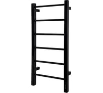 Полотенцесушитель электрический РЭМО ЭПС 400х800НС Н6Э, универс.подключение (правое), черный матовый 101044