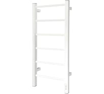 Полотенцесушитель электрический РЭМО ЭПС 400х800НС Н6Э, универс.подключение (правое), белый матовый 101045