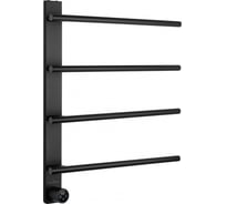 Полотенцесушитель электрический Wonzon & Woghand NURNBERG, черный матовый WW-AL344-MB