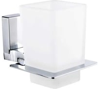 Стакан для зубных щеток D-Lin одинарный, хром D210330