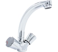 Смеситель для кухни Damento VERSA CU19.01, 1/2 керамика, хром, излив 260 мм, п/г (1/10) 000032