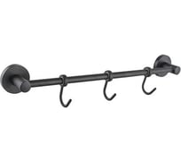 Держатель D-Lin с 3-мя крючками, черный D288111-3