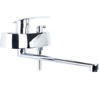 Смеситель для ванны Damento ULTRA BA01.60, шаровый, хром, излив 300 мм, лейка 5 режимов (1/10) 000261