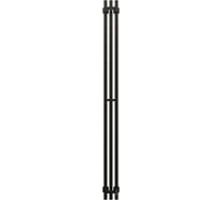 Полотенцесушитель электрический GROTA Corsa K 130x1800, черный Corsa K 130х1800 N RAL9005 EL