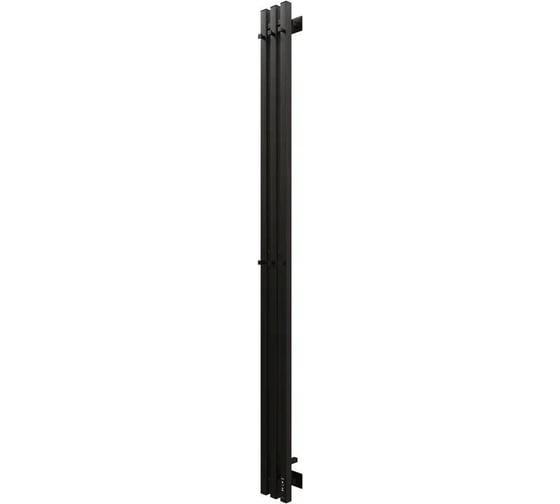 Полотенцесушитель электрический GROTA Corsa K 130x1800, черный Corsa K 130х1800 N RAL9005 EL