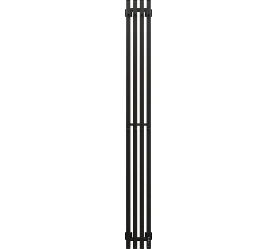 Полотенцесушитель электрический GROTA Corsa K 180x1800 черный Corsa K 180х1800 N RAL9005 EL 1