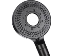Лейка для душа RAIN 5 режимов, 123мм, черный 582-064