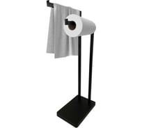 Держатель стойка Homium Double Clean, цвет черный, HS-TR005