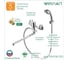 Смеситель для ванны Wesnaart PROF, хром PRO18-320 5
