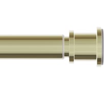 Карниз для ванной комнаты IDDIS Elegante 110-200 см, золотой матовый, RSG0120i14