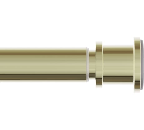 Карниз для ванной комнаты IDDIS Elegante 110-200 см, золотой матовый, RSG0120i14