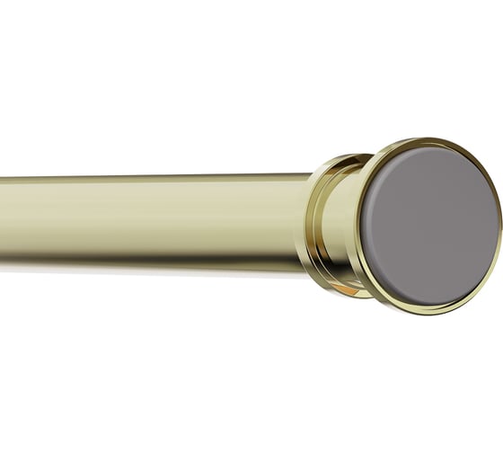 Карниз для ванной комнаты IDDIS Elegante 110-200 см, золотой матовый, RSG0120i14