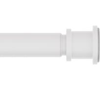 Карниз для ванной комнаты IDDIS Elegante 110-200 см, белый матовый RSW0120i14