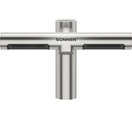 Сушилка для рук сенсорная SONNEN смеситель для раковины SF1204 1200Вт 95м/с IP24 75дБ, метал, 607194