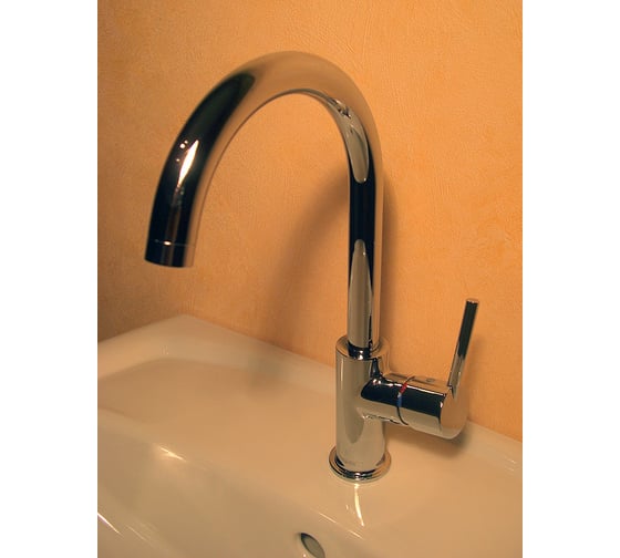 Однорычажный смеситель для раковины Hansgrohe 32084000 Talis поворотный излив 120 град 00017746