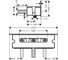 Держатель Hansgrohe 26456000 Fixfit Porter 300, хром 00041132 3