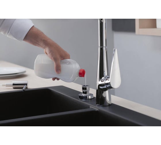 Диспенсер для жидкого мыла Hansgrohe 40448000 А51 хром 00021343